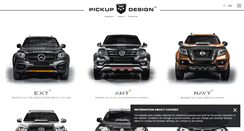Desktop Screenshot of pickupdesign.com